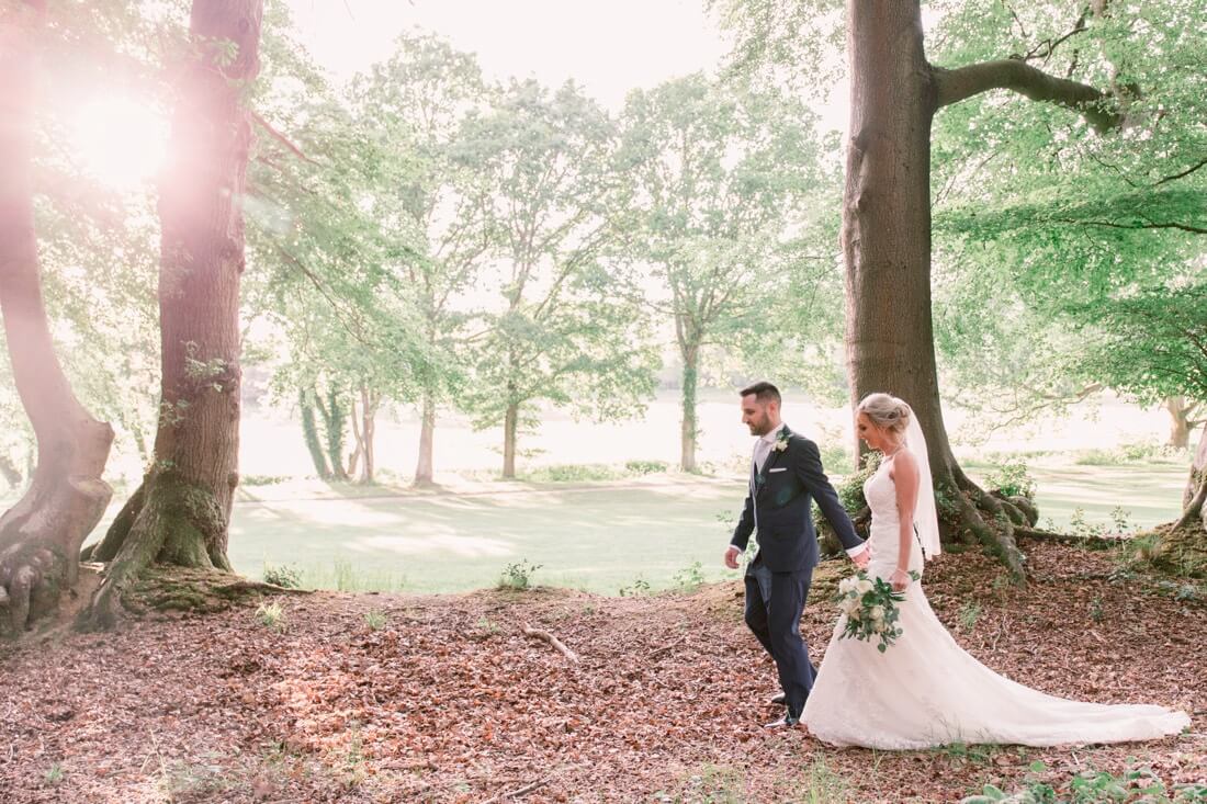 Photo of a bride and groom at East Horton.